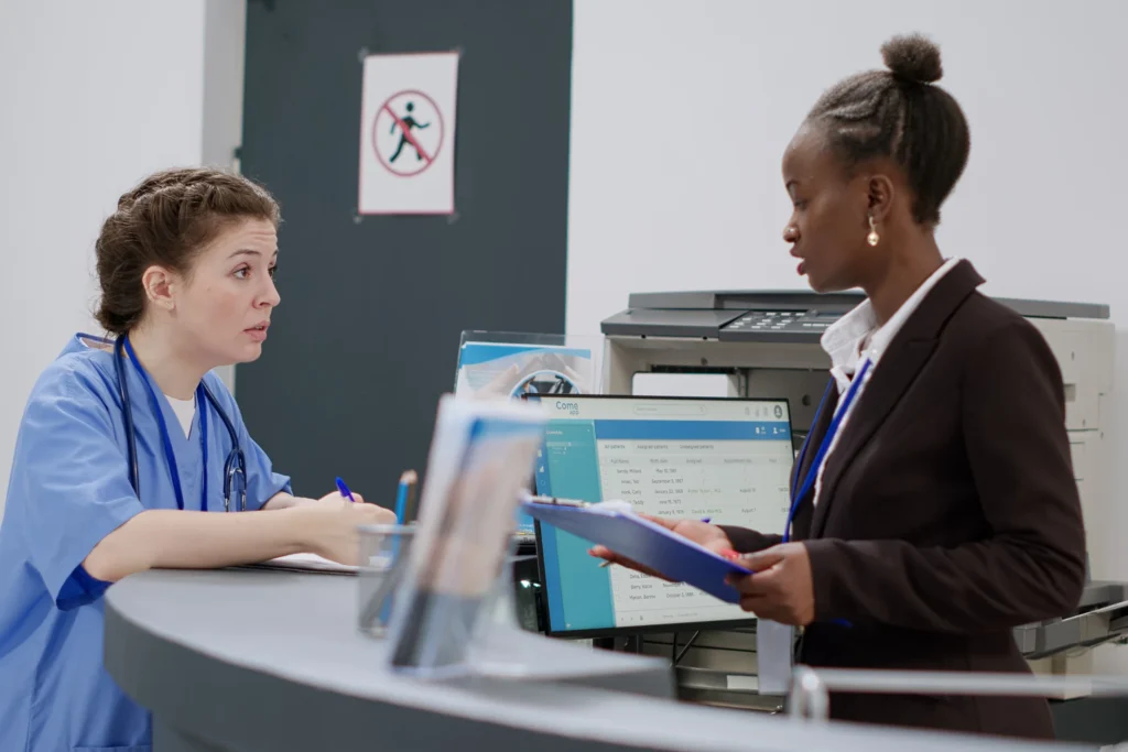 medical receptionist career