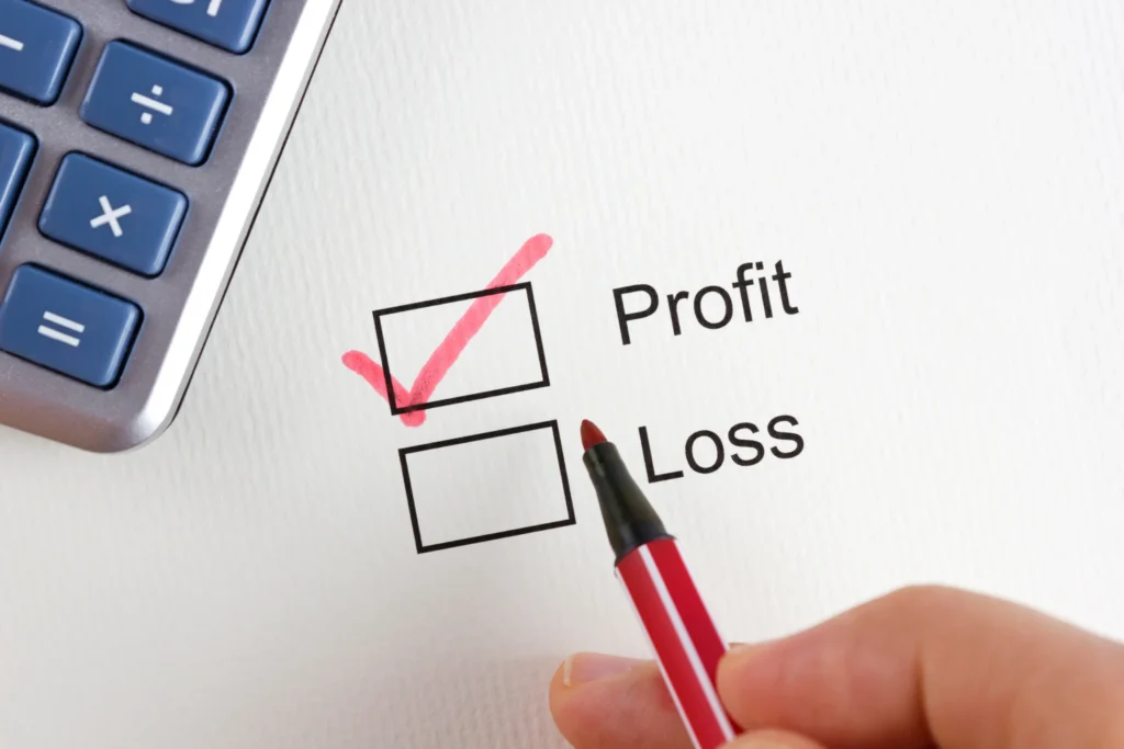 profit and loss for your home-based business