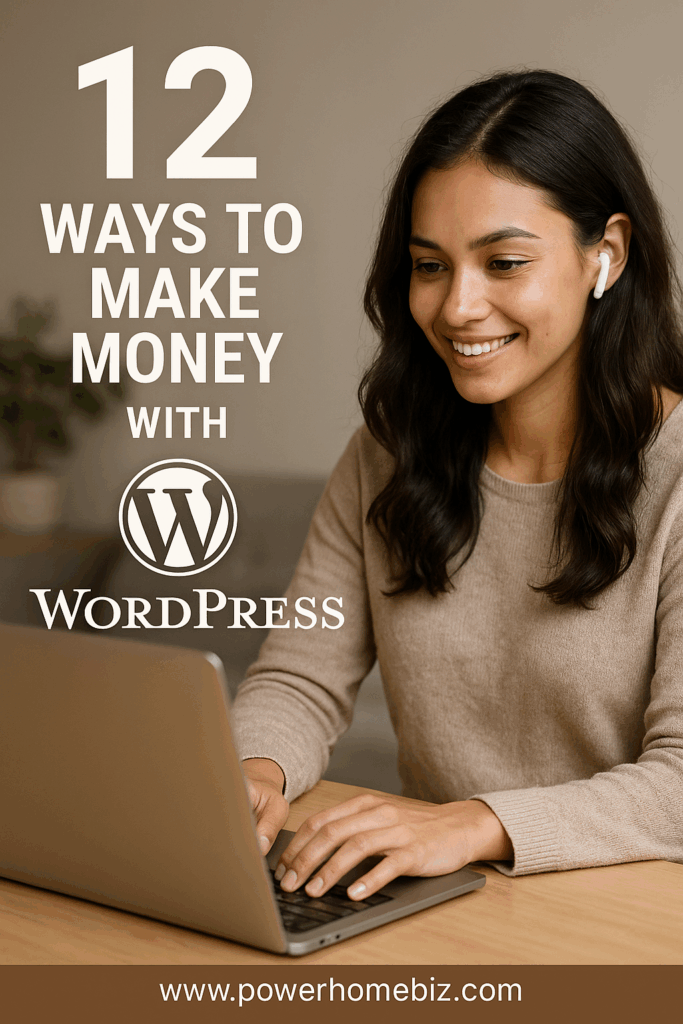 12 Ways to Make Money with WordPress