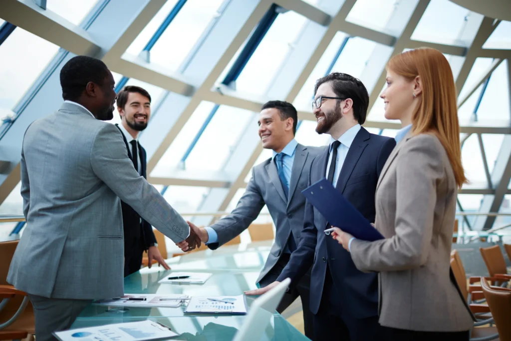 business investment deals and successful negotiation