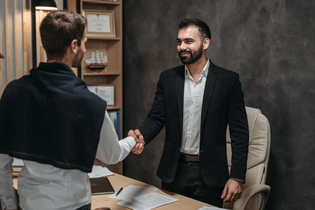 business investment deals and successful negotiation